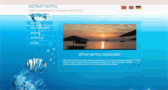 Desktop Screenshot of mithatmotel.com